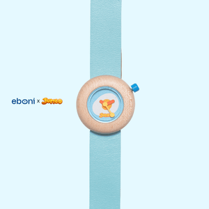 Jam Tangan Kayu Eboni X Jumbo - Telor