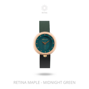 Eboni Retina Maple - Midnight Green