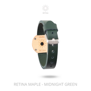 Eboni Retina Maple - Midnight Green