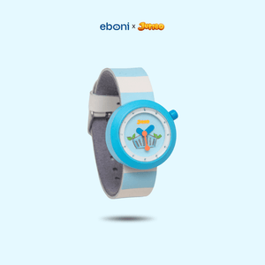 Jam Tangan Kayu Eboni X Jumbo - Ksatria