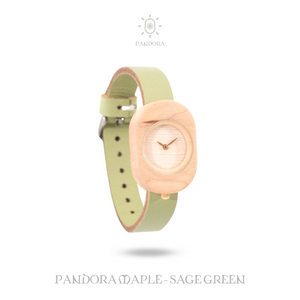 Eboni Pandora Maple - Sage Green