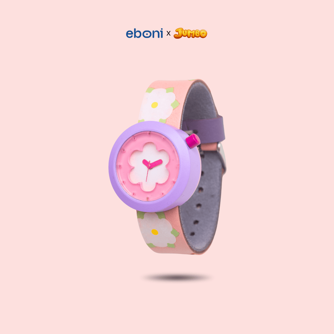 Jam Tangan Kayu Eboni X Jumbo - Festival Meri
