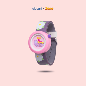 Jam Tangan Kayu Eboni X Jumbo - Putri