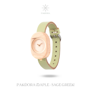 Eboni Pandora Maple - Sage Green