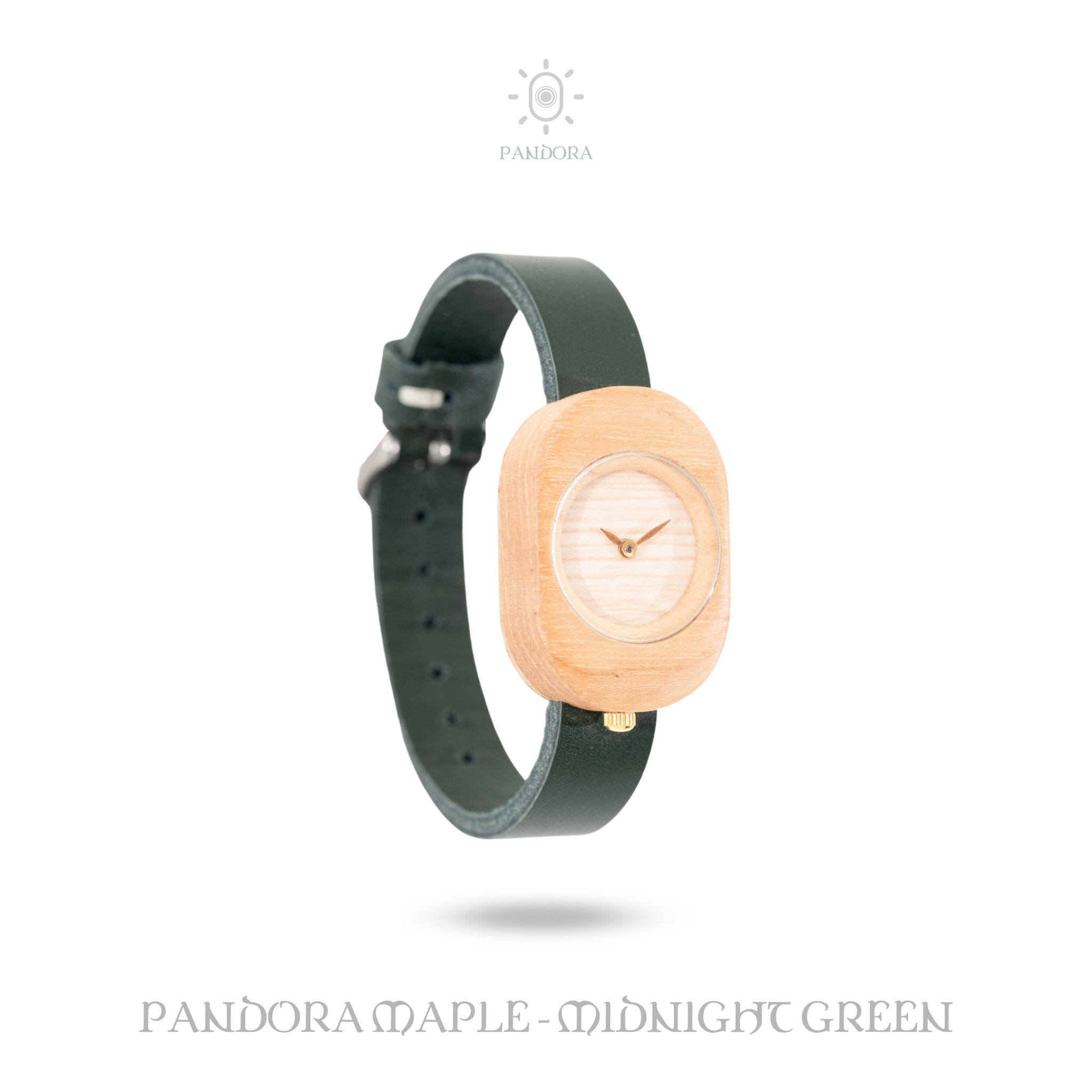 Eboni Pandora Maple - Midnight Green