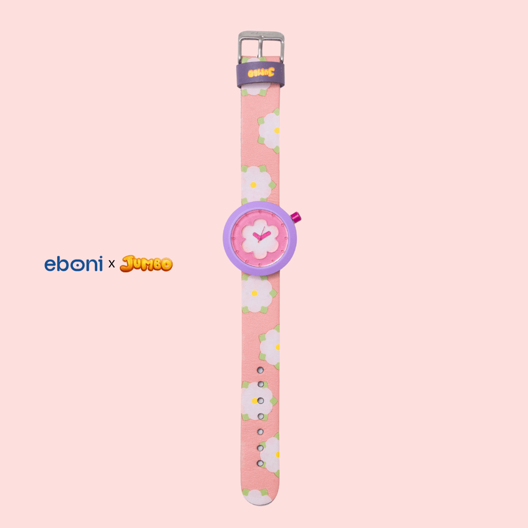 Jam Tangan Kayu Eboni X Jumbo - Festival Meri