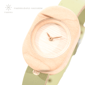 Eboni Pandora Maple - Sage Green