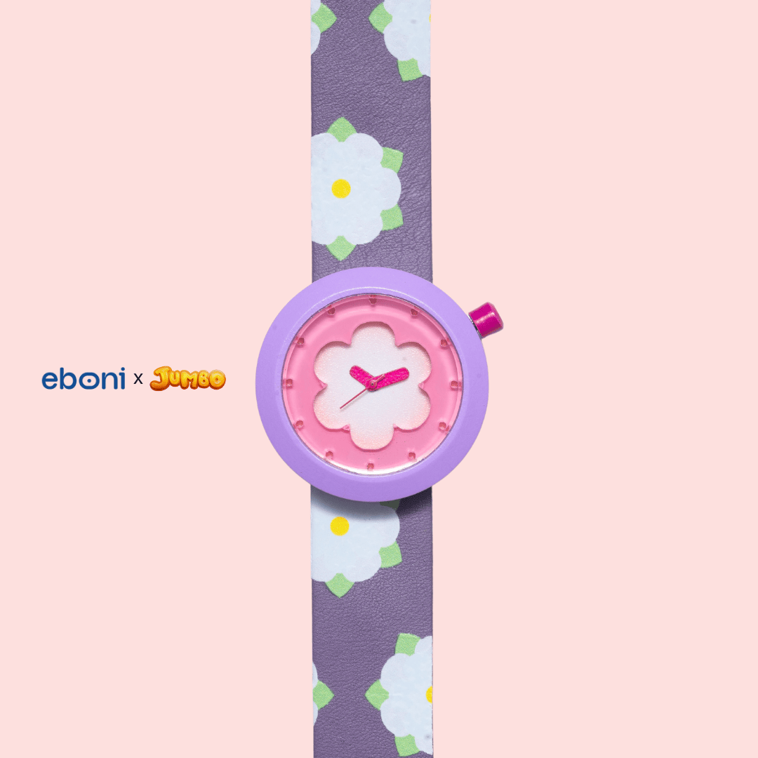 Jam Tangan Kayu Eboni X Jumbo - Festival Meri
