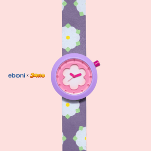 Jam Tangan Kayu Eboni X Jumbo - Festival Meri