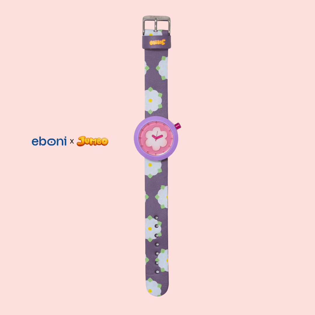 Jam Tangan Kayu Eboni X Jumbo - Festival Meri