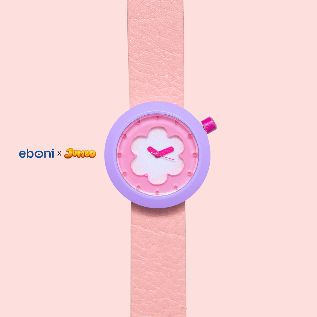 Jam Tangan Kayu Eboni X Jumbo - Festival Meri