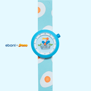 Jam Tangan Kayu Eboni X Jumbo - Ksatria