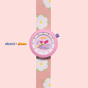 Jam Tangan Kayu Eboni X Jumbo - Putri