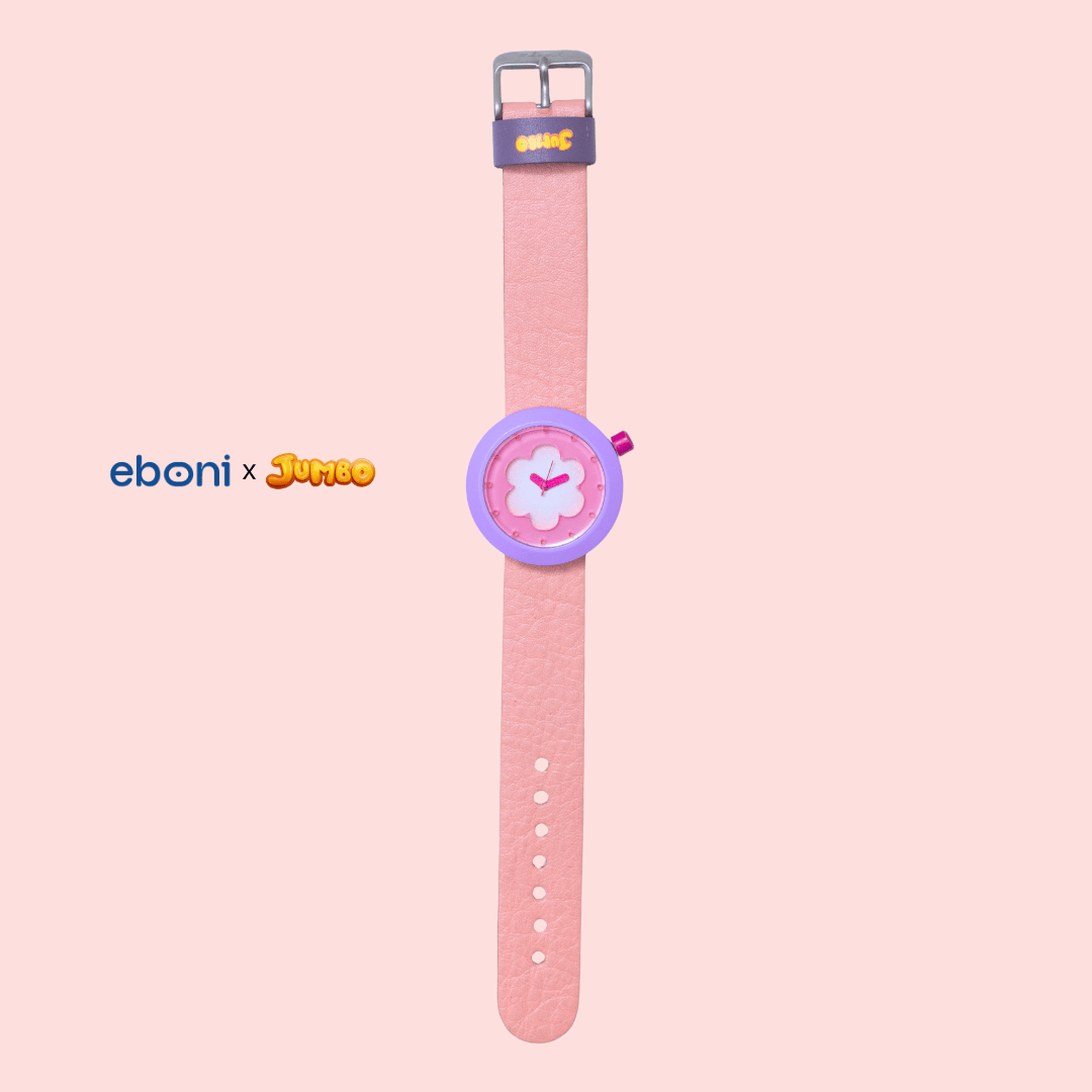 Jam Tangan Kayu Eboni X Jumbo - Festival Meri