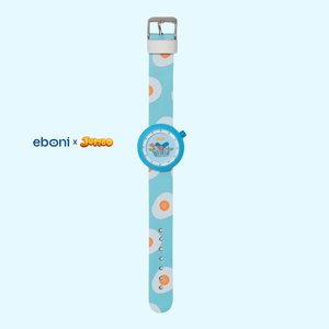 Jam Tangan Kayu Eboni X Jumbo - Ksatria