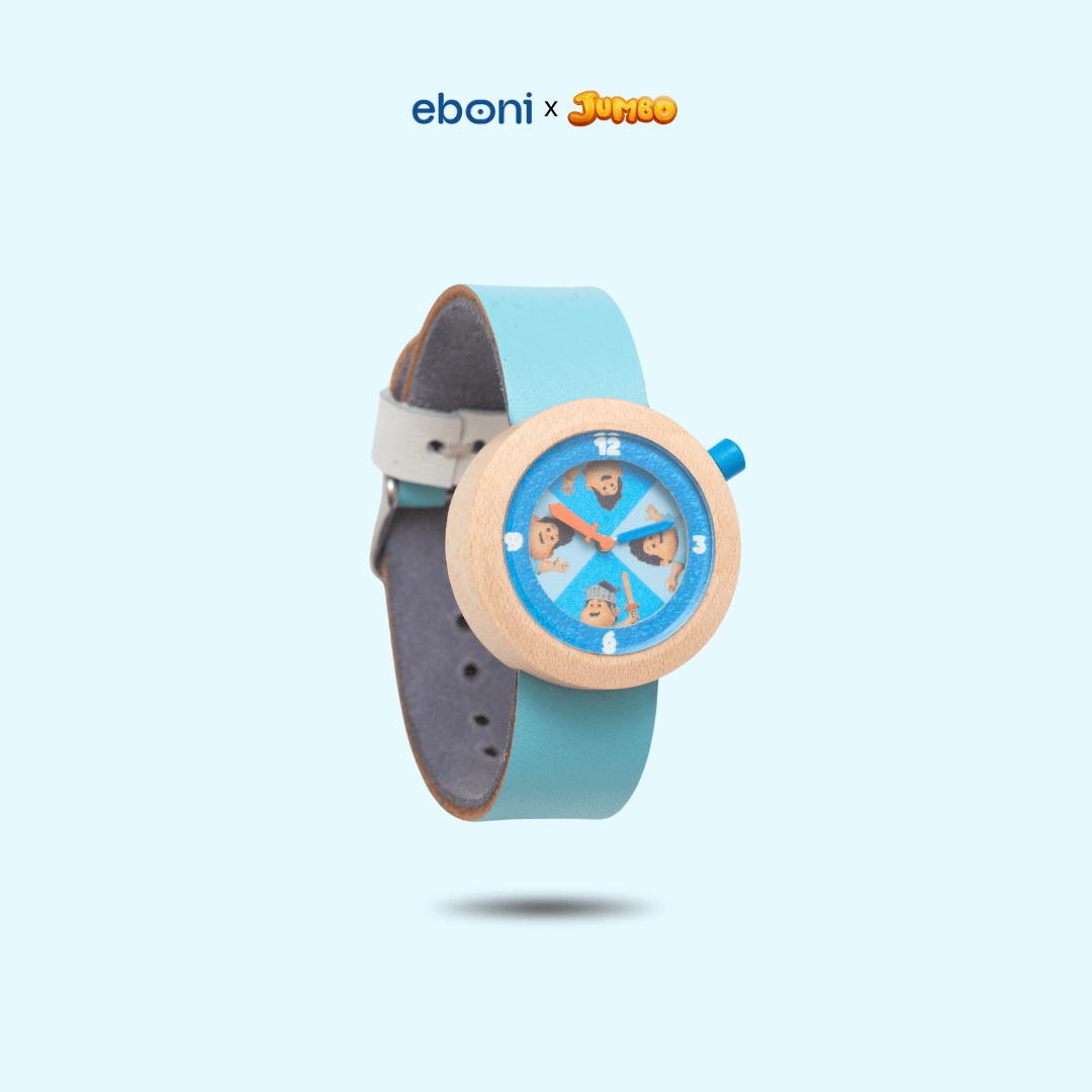 Jam Tangan Kayu Eboni X Jumbo - Don