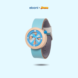 Jam Tangan Kayu Eboni X Jumbo - Don