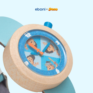 Jam Tangan Kayu Eboni X Jumbo - Don
