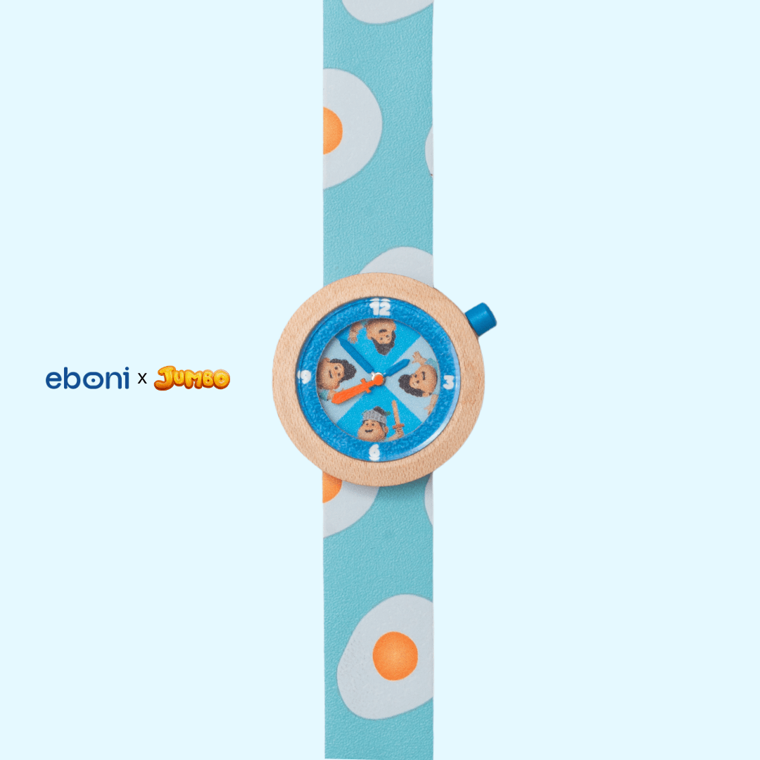 Jam Tangan Kayu Eboni X Jumbo - Don