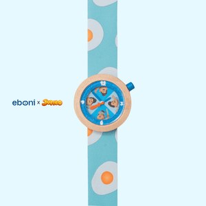 Jam Tangan Kayu Eboni X Jumbo - Don