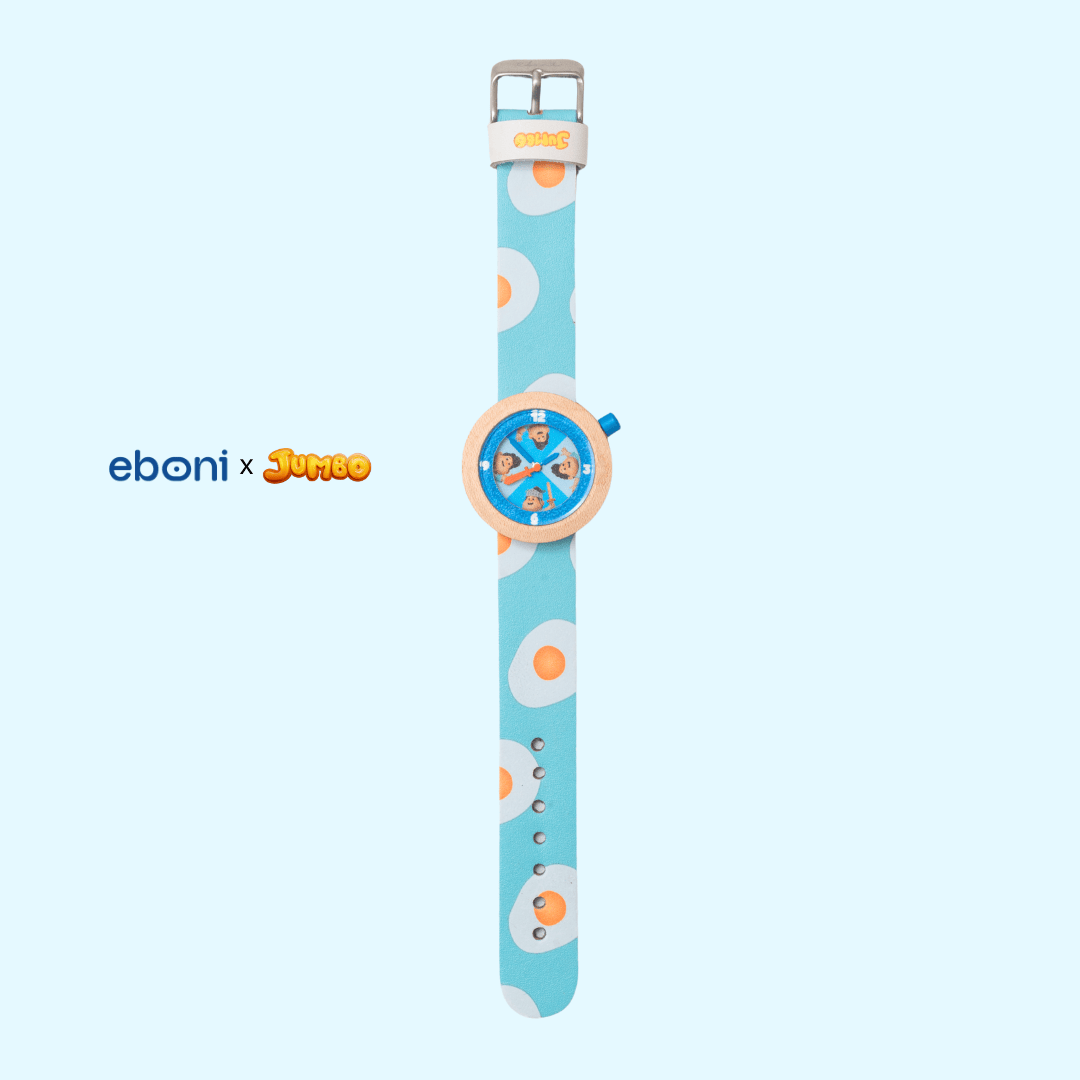 Jam Tangan Kayu Eboni X Jumbo - Don