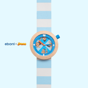 Jam Tangan Kayu Eboni X Jumbo - Don
