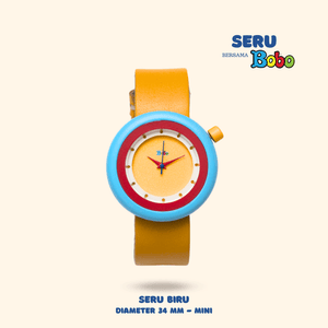 Eboni Jam Tangan Kayu - Seru Bersama Bobo