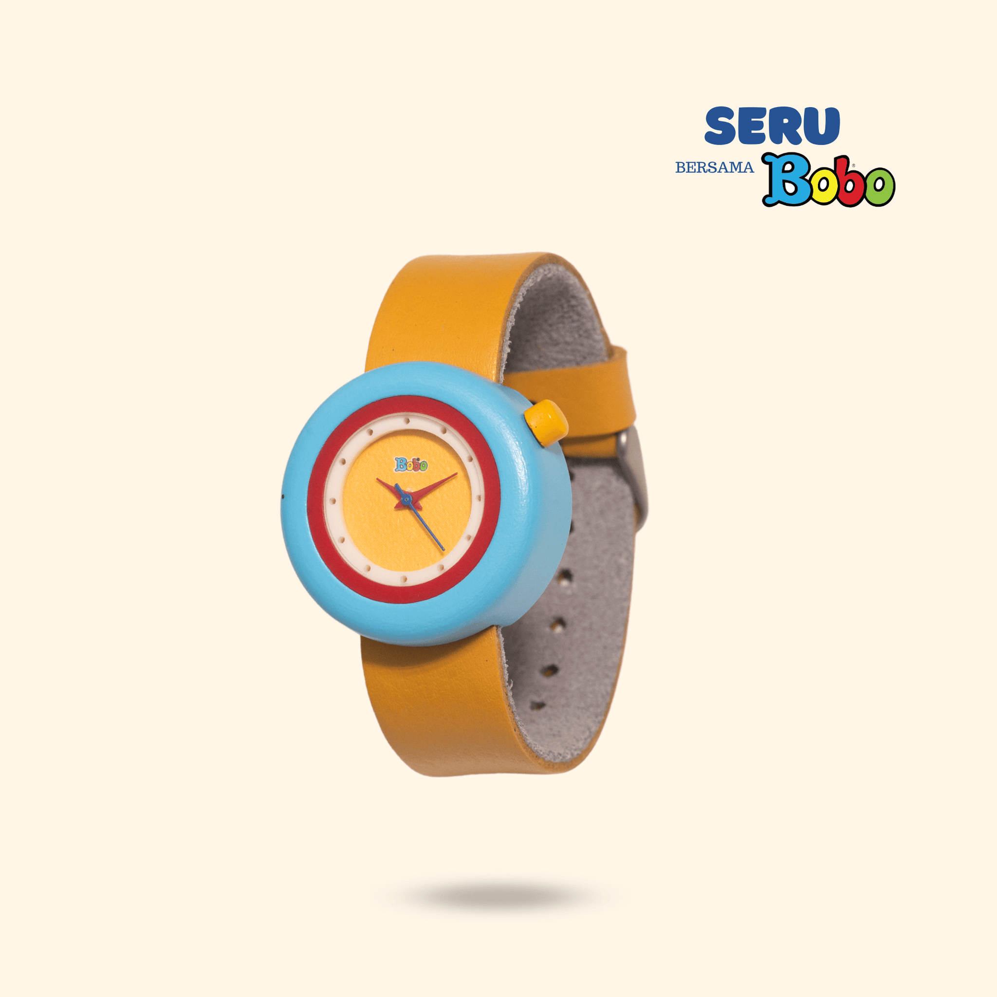 Eboni Jam Tangan Kayu - Seru Bersama Bobo