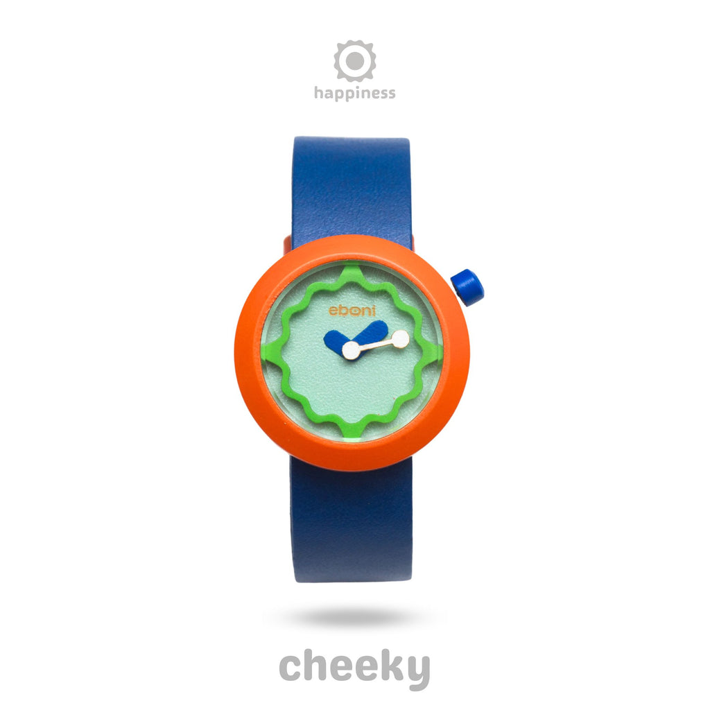 Eboni Jam Tangan Kayu Happiness - Cheeky