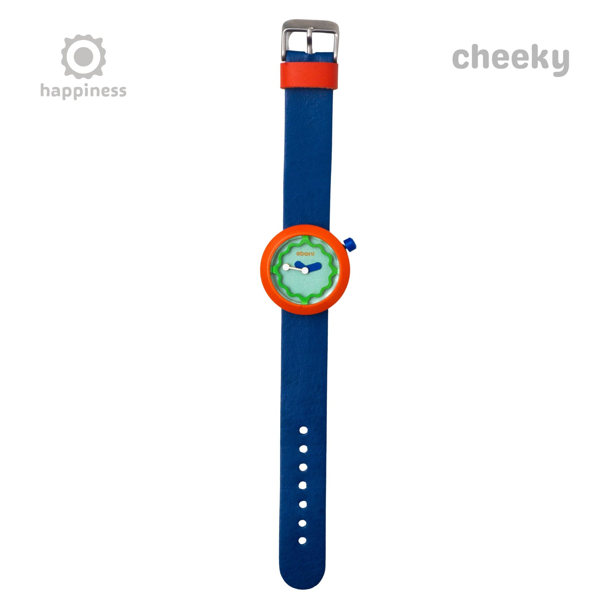 Eboni Jam Tangan Kayu Happiness - Cheeky