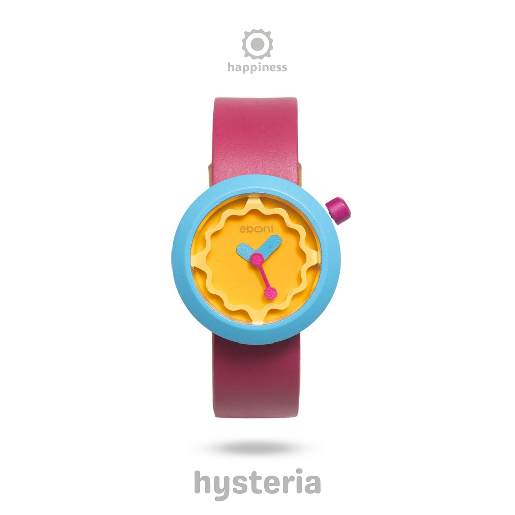 Eboni Jam Tangan Kayu Happiness - Hysteria