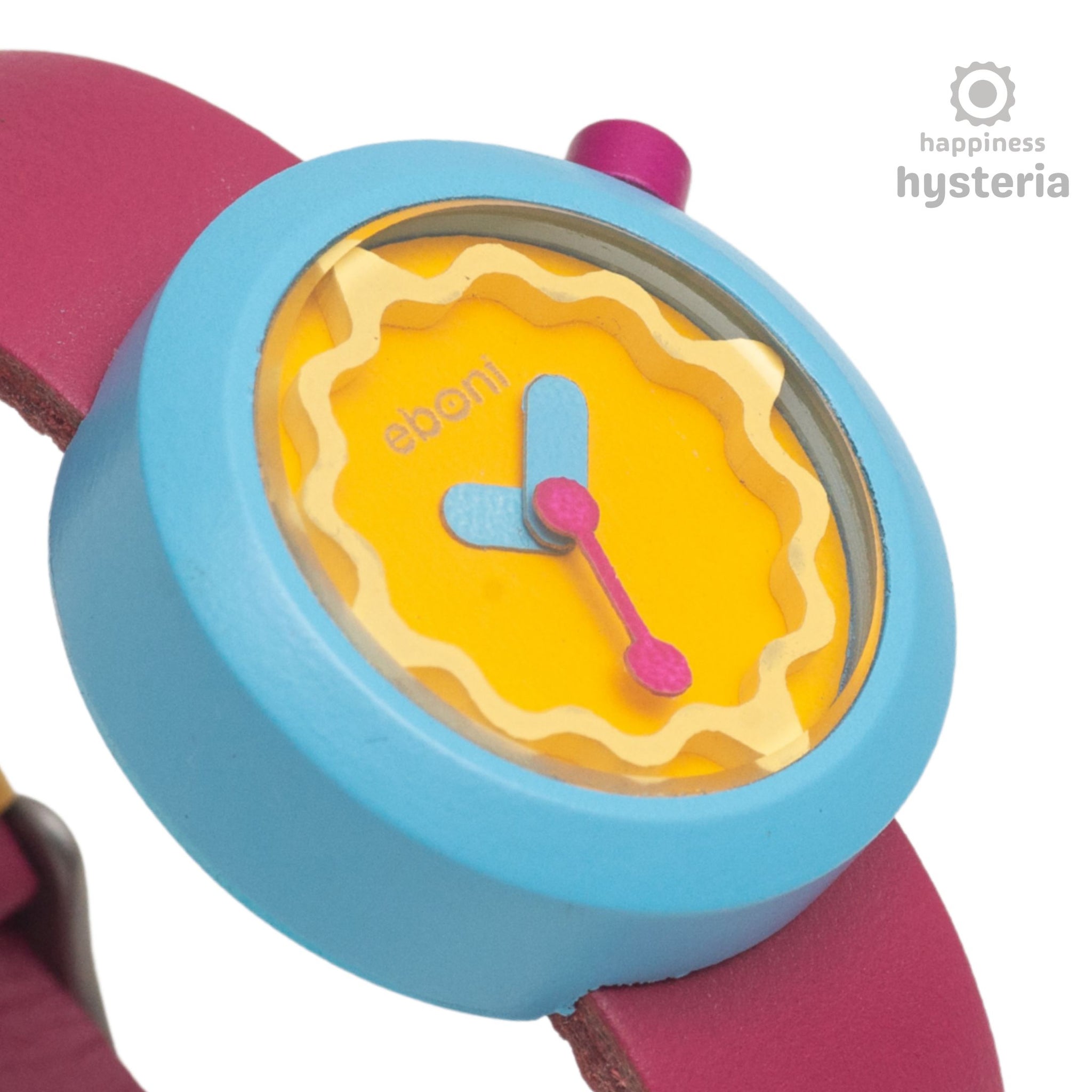 Eboni Jam Tangan Kayu Happiness - Hysteria