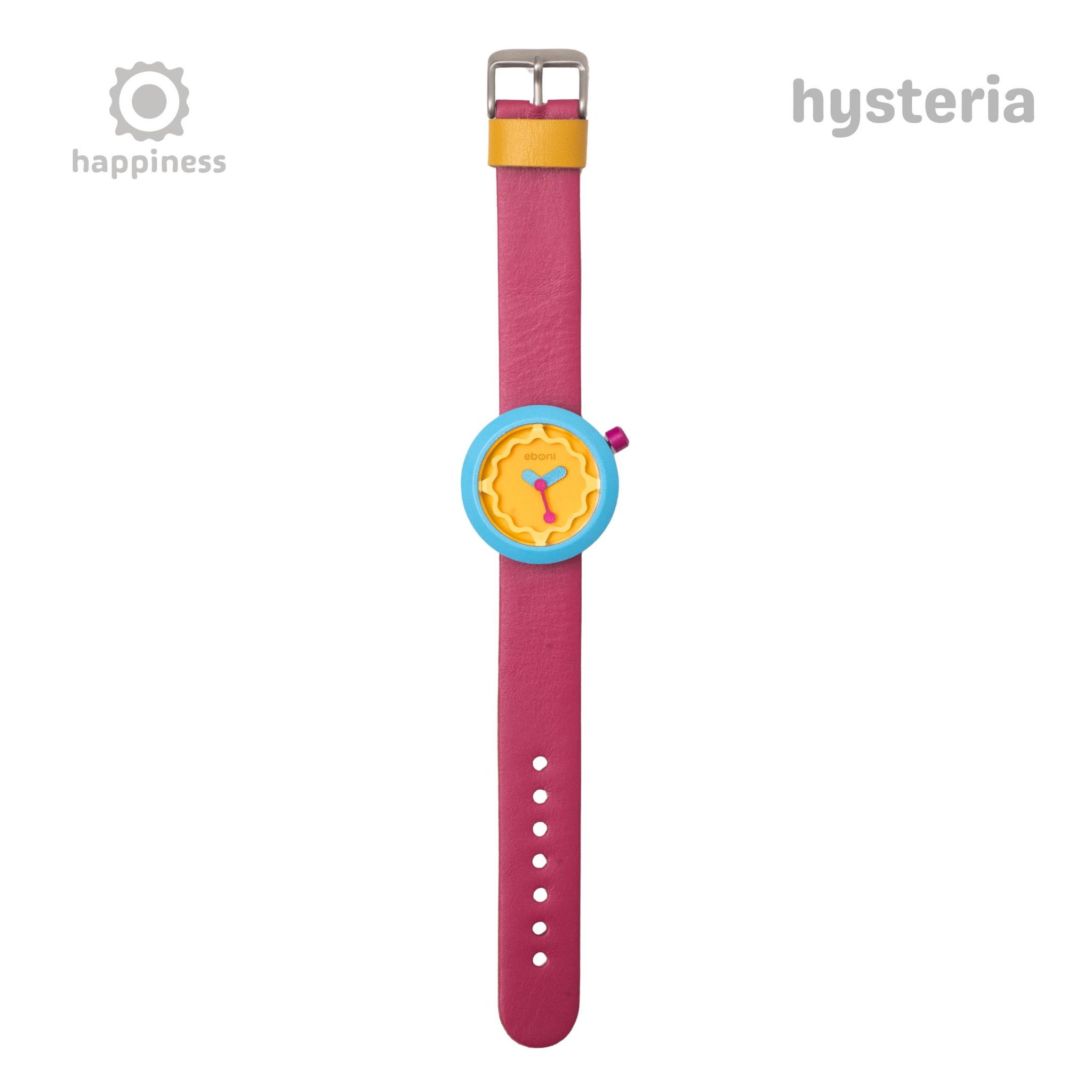 Eboni Jam Tangan Kayu Happiness - Hysteria