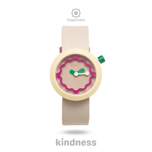 Eboni Jam Tangan Kayu Happiness - Kindness