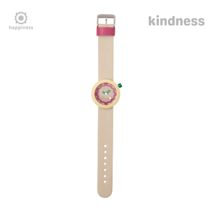 Eboni Jam Tangan Kayu Happiness - Kindness